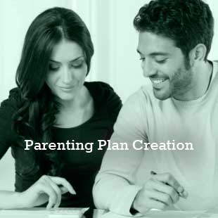 Co-parenting plan creation